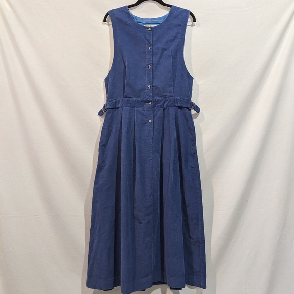 LL Bean Micro Corduroy Maxi dress main image 1